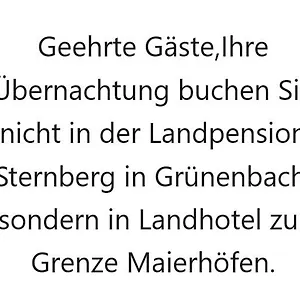 Landpension Sternberg Gasthof